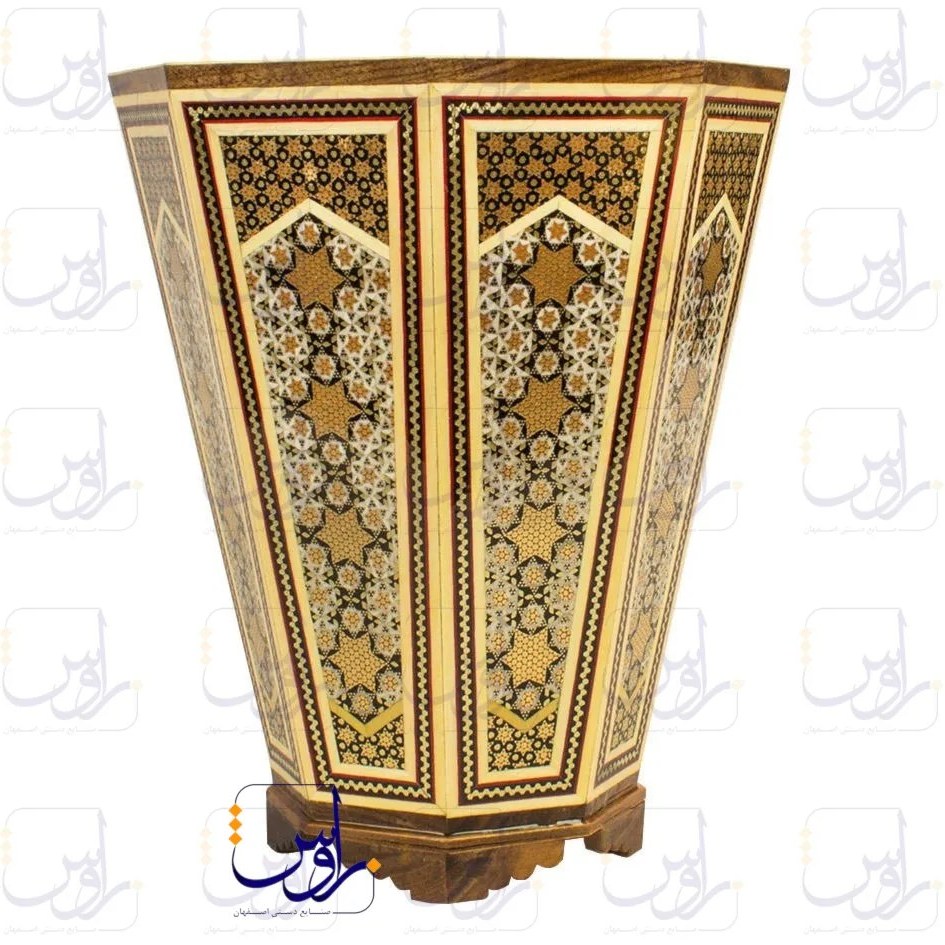 سطل خاتم اعلا طرح لبگرد سایز بزرگ