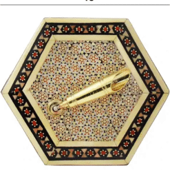 جا قلمی شش گوش تک قیف