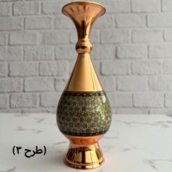 گلدان مس و خاتم 20 سانتی متر – پرداخت در 4 قسط