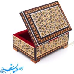 جعبه خاتم کاری 8×11 سانتیمتری