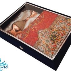 باکس هدیه ترمه و گلدان خاتم کاری