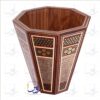 سطل خاتم اعلا طرح کلبه سایز متوسط