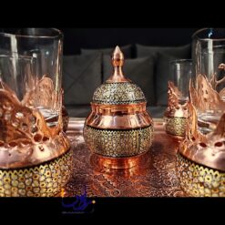 قندان 25 خاتم کاری