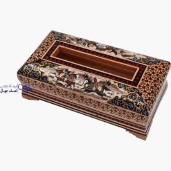 خاتمکاری جای دستمال کاغذی کدkh268