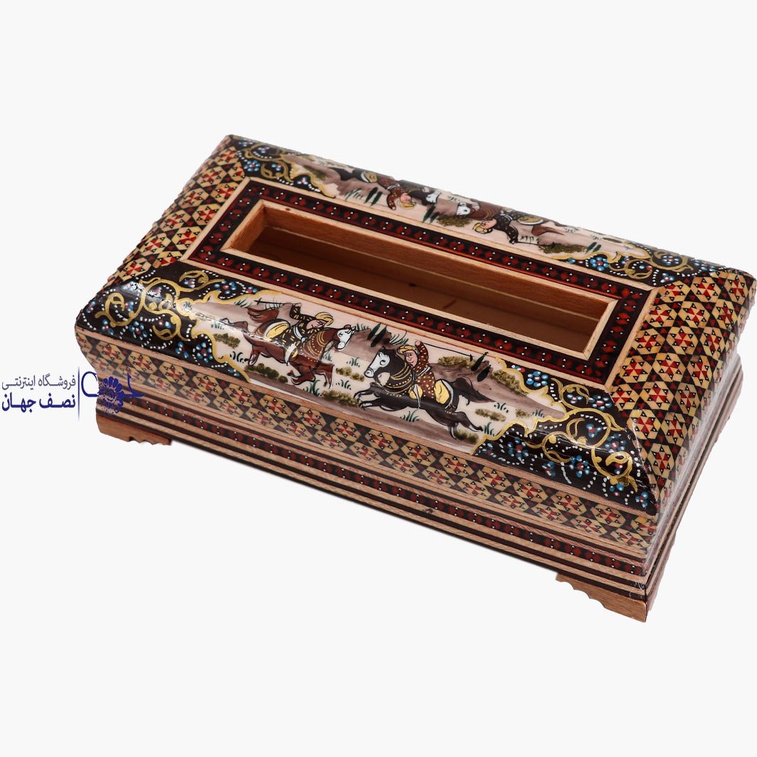 خاتمکاری جای دستمال کاغذی کدkh268