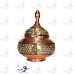 قندان متوسط خاتم کاری