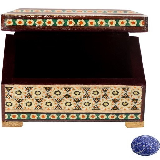 جعبه خاتم کاری 11*8 خاتم معمولی