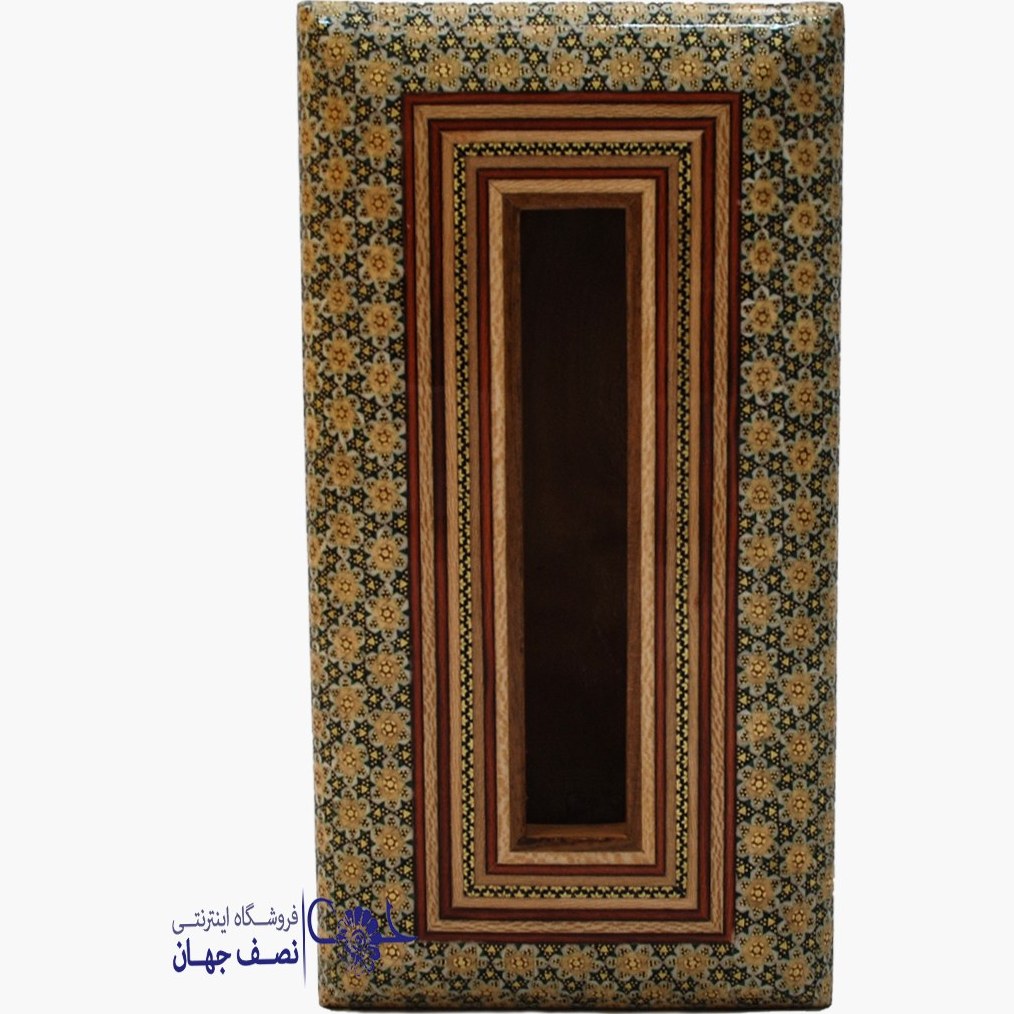 جای دستمال کاغذی خاتم کاری کدkd262