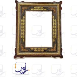 قاب خاتم کاری صلیبی شاسی دار سایز 63*53