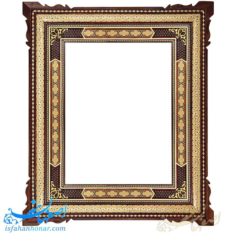 قاب خاتم کاری صلیبی ممتاز 30×40 سانتیمتری