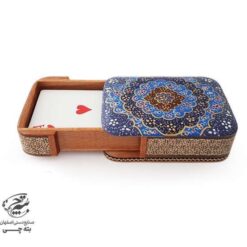 جعبه پاسور چوبی خاتم کاری طرح تذهیب