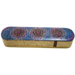 قلمدان خاتم کاری طرح تذهیب