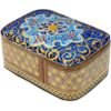 جعبه جواهر خاتم کاری طرح پارمیس کد 10342