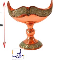 پک هدیه کشکول 20 خاتم کاری با جعبه چوب و ترمه