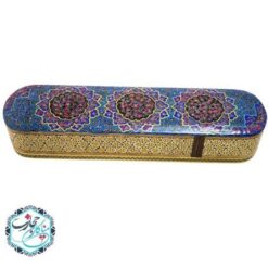 قلمدان خاتم کاری طرح تذهیب