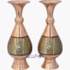 گلدان مس و خاتم 20 سانتی کد sk21