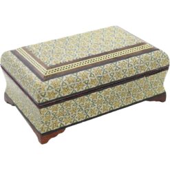 جعبه خاتم کاری بغل کاس بزرگ