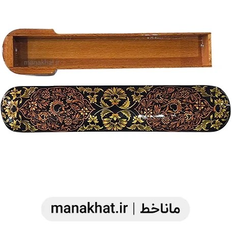جاقلمی خاتم کاری کشویی تشعیر طرح یک