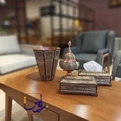سطل خاتم اعلا طرح کلبه سایز متوسط