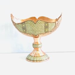 کشکولی میوه خوری مس و خاتم اعلا