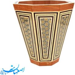 سطل چوبی خاتم کاری