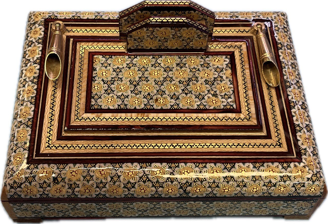 جاقلمی خاتم جعبه دار ۱۵*۲۰