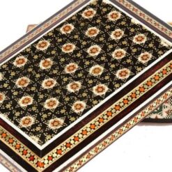 جعبه سکه کارتی خاتم کاری 11*8