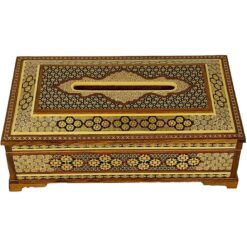 جا دستمال کاغذی خاتمکاری
