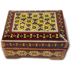 جعبه سکه خاتم کاری (ابعاد3*5*7)