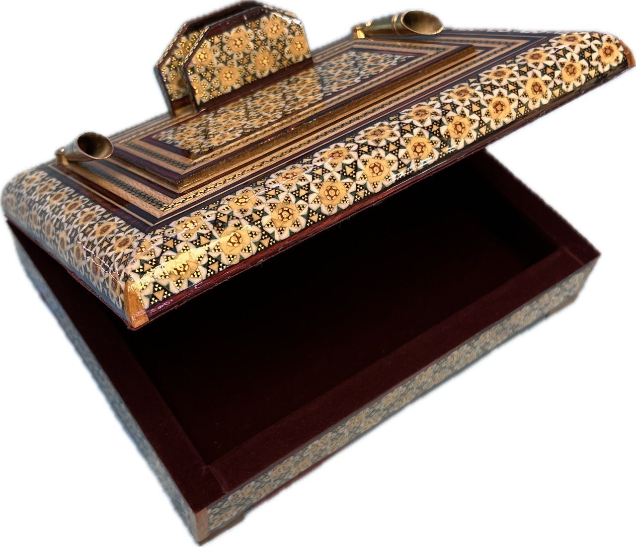 جاقلمی خاتم جعبه دار ۱۵*۲۰