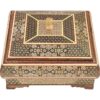 شکلات خوری چهار گوش 22*22 خاتم توپی