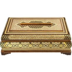 جعبه دستمال کاغذی خاتم کاری نفیس