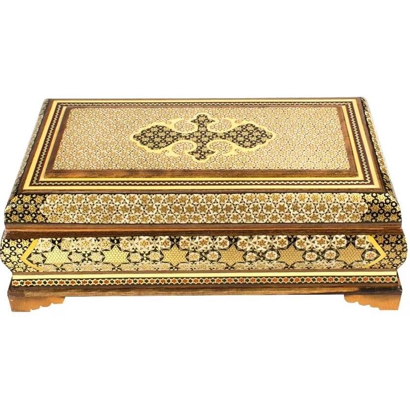 جعبه کارد و چنگال خاتم کاری اعلاء