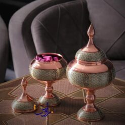 شکلات‌خوری خاتم‌کاری ممتاز ارتفاع ۴۰ سانتی‌متر