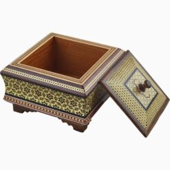 شکلات خوری خاتمکاری خاتم آذرخش و کندویی در 3 سایز
