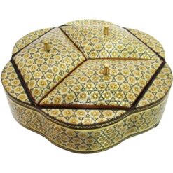 شکلات خوری چوبی خاتم کاری سه درب