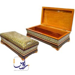 جعبه کارد و چنگال خاتم تخمه دار