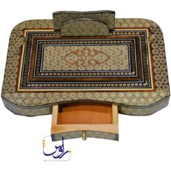 ست هدیه هشت پارچه رومیزی خاتم کاری مدیریتی