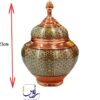 قندان سیبی 25 خاتم کاری