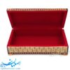 جعبه جواهرات خاتم کاری ابعاد 21×11 سانتیمتر