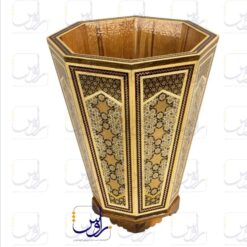 سطل خاتم اعلا طرح لبگرد سایز بزرگ