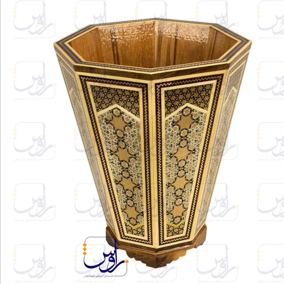 سطل خاتم اعلا طرح لبگرد سایز بزرگ