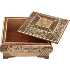 شکلات خوری چهار گوش 22*22 خاتم توپی