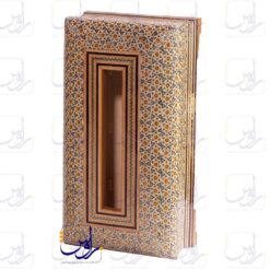 جعبه دستمال کاغذی خاتم تخمه دار