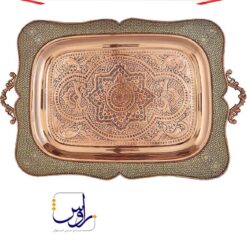 سینی چای خوری هشت نفره خاتم کاری