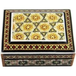 جاسکه ای خاتم کاری چهارگوش
